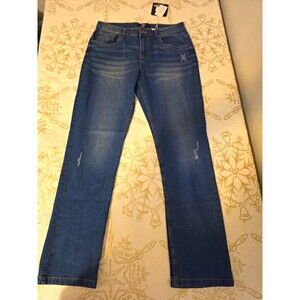 CLSC Men’s Jeans 33x34 Straight Leg Distressed Medium Wash Stretch Denim NWT